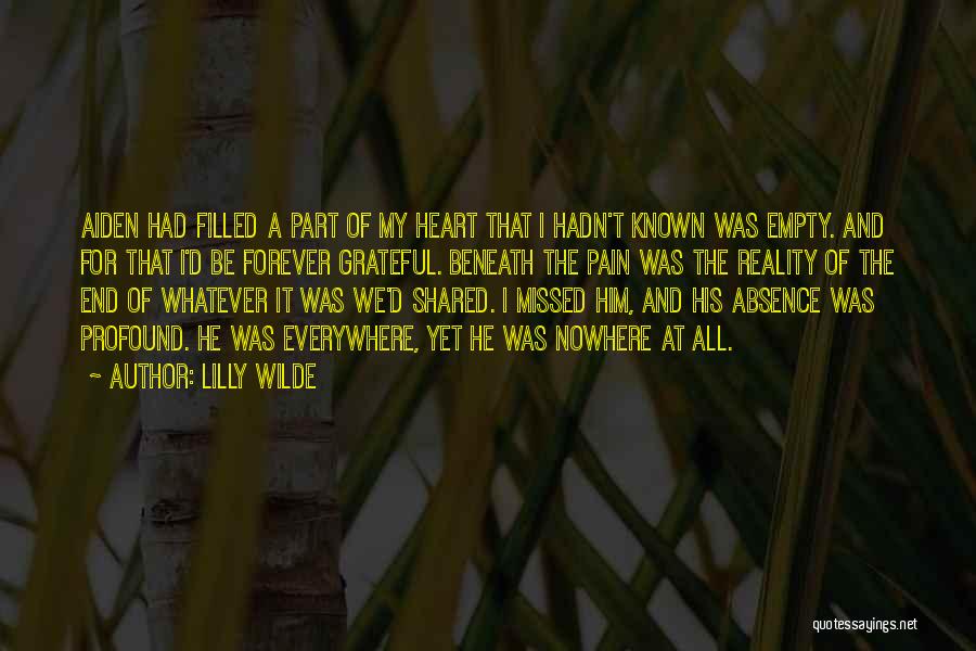 End Of Love Story Quotes By Lilly Wilde