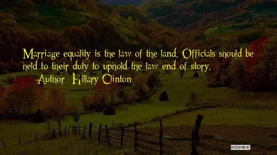 End Of Marriage Quotes By Hillary Clinton