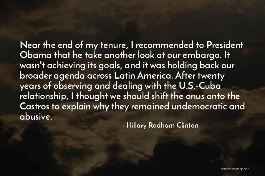 End Of My Relationship Quotes By Hillary Rodham Clinton End Of My Relationship Quotes By Hillary Rodham Clinton