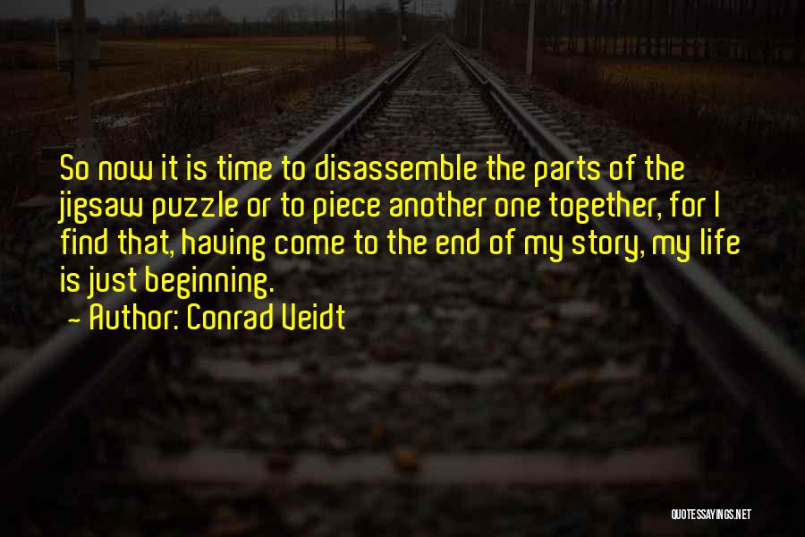 End Of My Story Quotes By Conrad Veidt