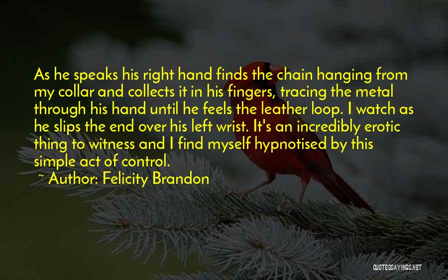 End Of Relationship Quotes By Felicity Brandon