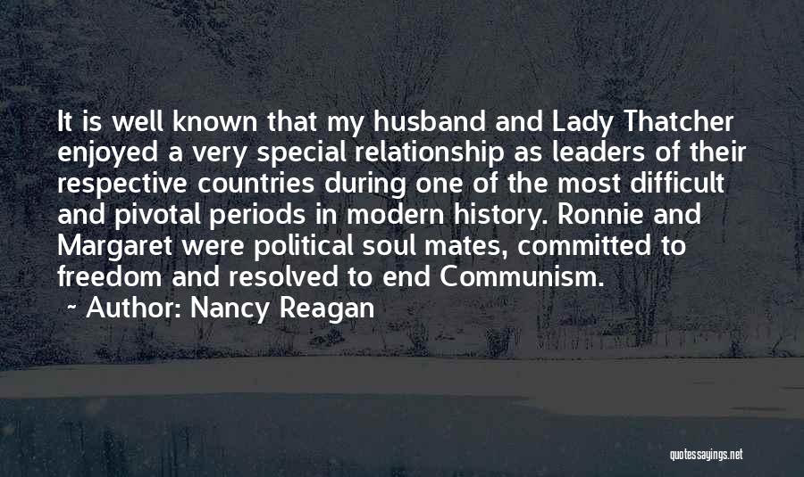End Of Relationship Quotes By Nancy Reagan