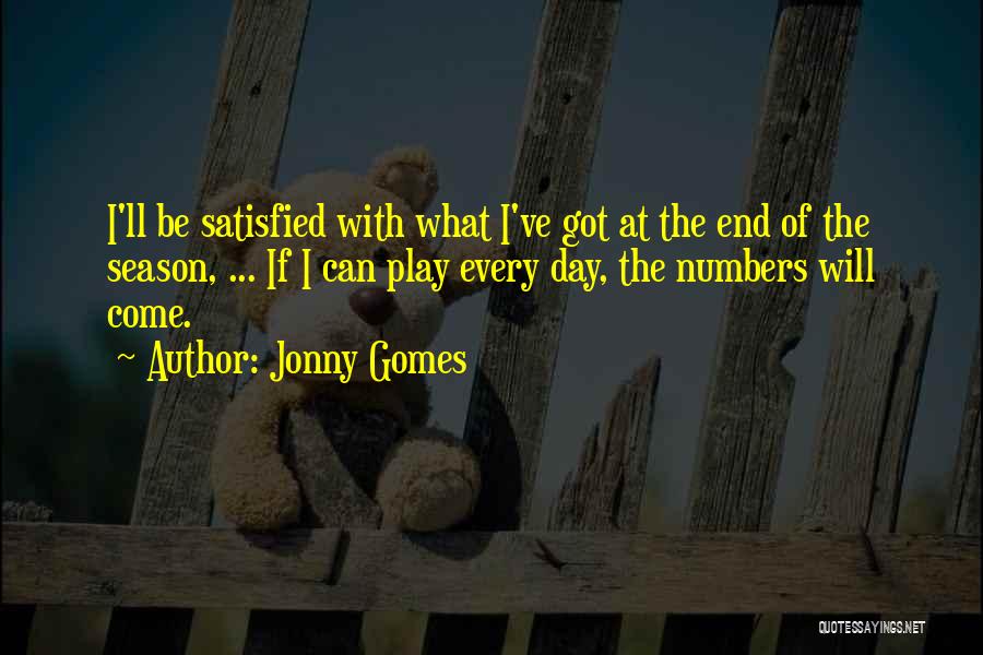 End Of Season Quotes By Jonny Gomes