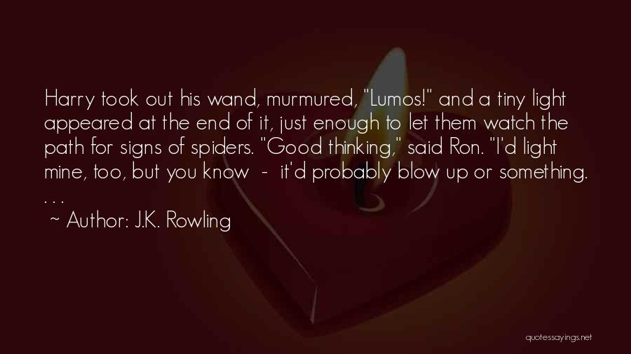 End Of Something Good Quotes By J.K. Rowling