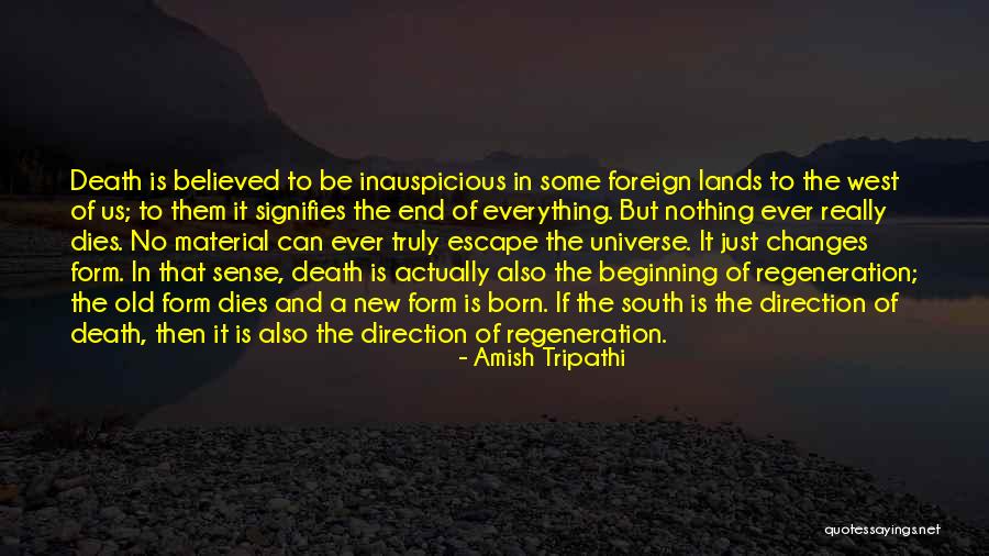 End Of Something New Beginning Quotes By Amish Tripathi End Of Something New Beginning Quotes By Amish Tripathi