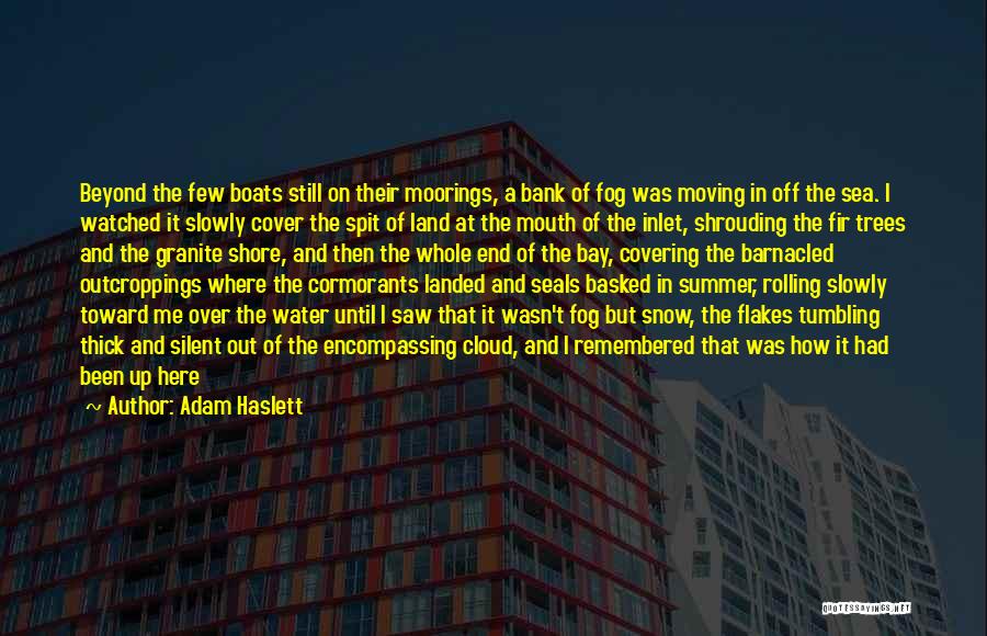 End Of Summer Quotes By Adam Haslett