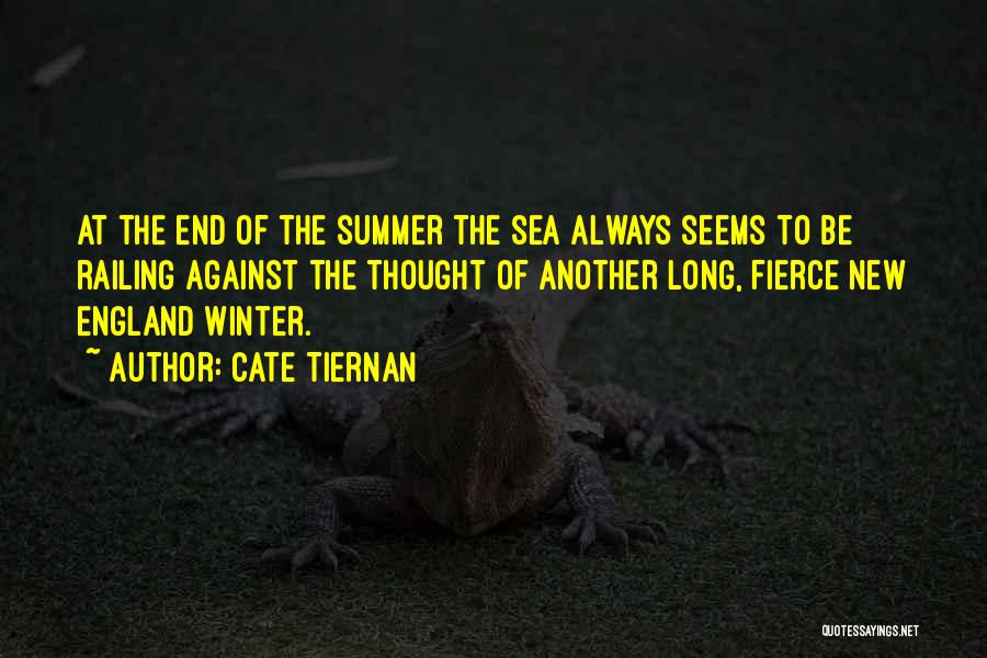 End Of Summer Quotes By Cate Tiernan