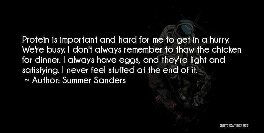 End Of Summer Quotes By Summer Sanders