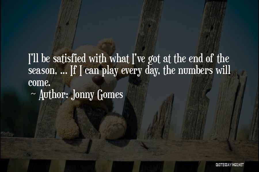 End Of The Season Quotes By Jonny Gomes