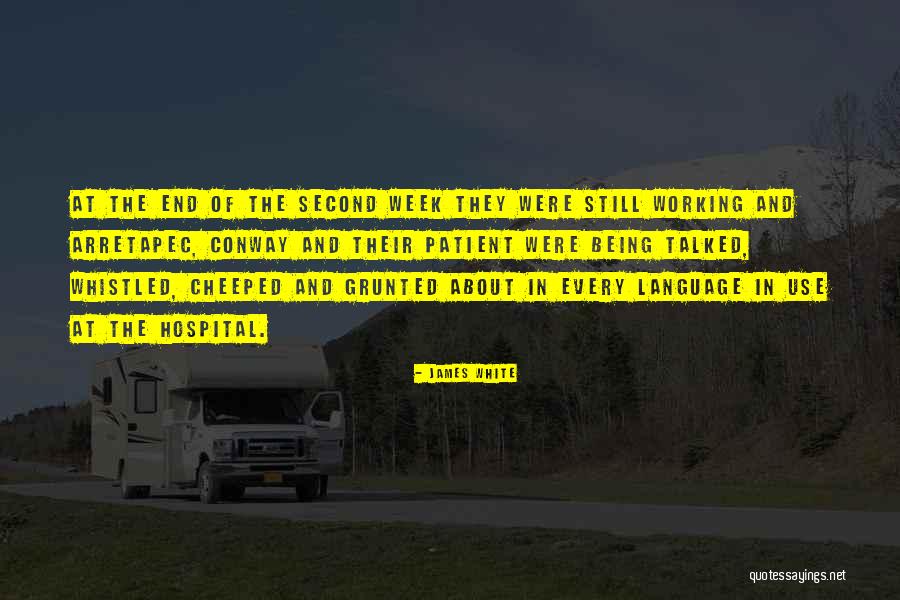 End Of The Week Quotes By James White End Of The Week Quotes By James White