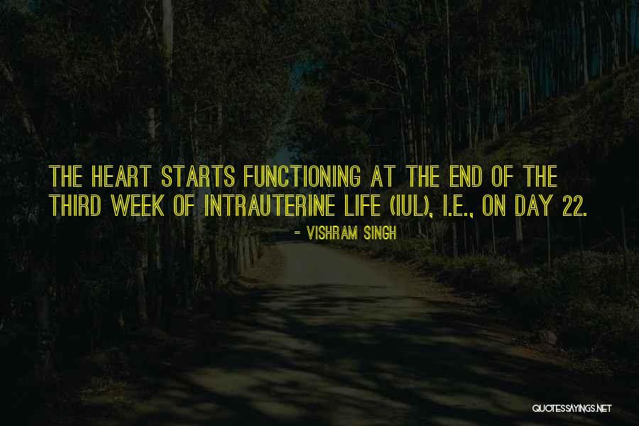 End Of The Week Quotes By Vishram Singh End Of The Week Quotes By Vishram Singh