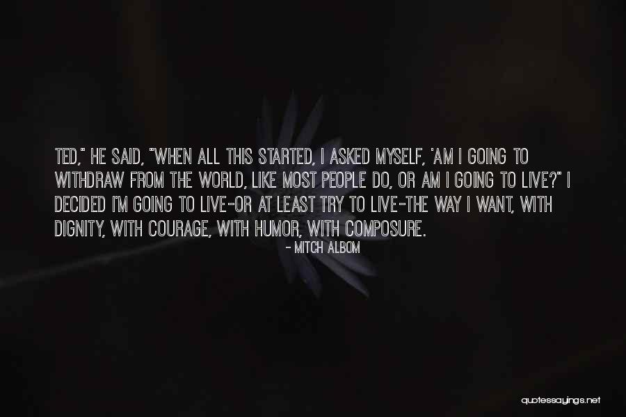 End Of The World Humor Quotes By Mitch Albom End Of The World Humor Quotes By Mitch Albom