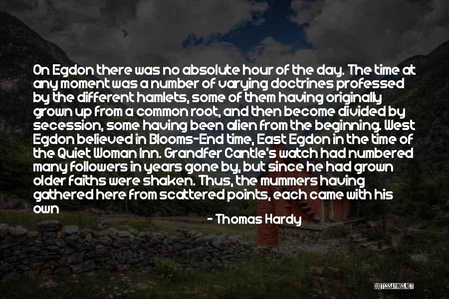 End Of Watch Quotes By Thomas Hardy