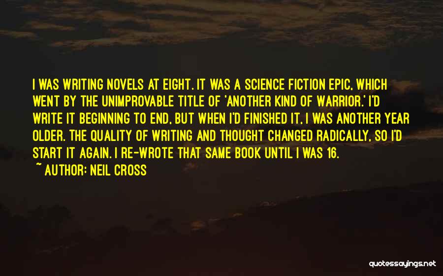 End Of Year Book Quotes By Neil Cross