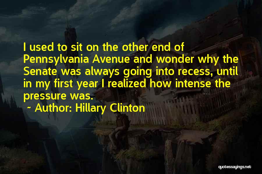 End Of Year Quotes By Hillary Clinton