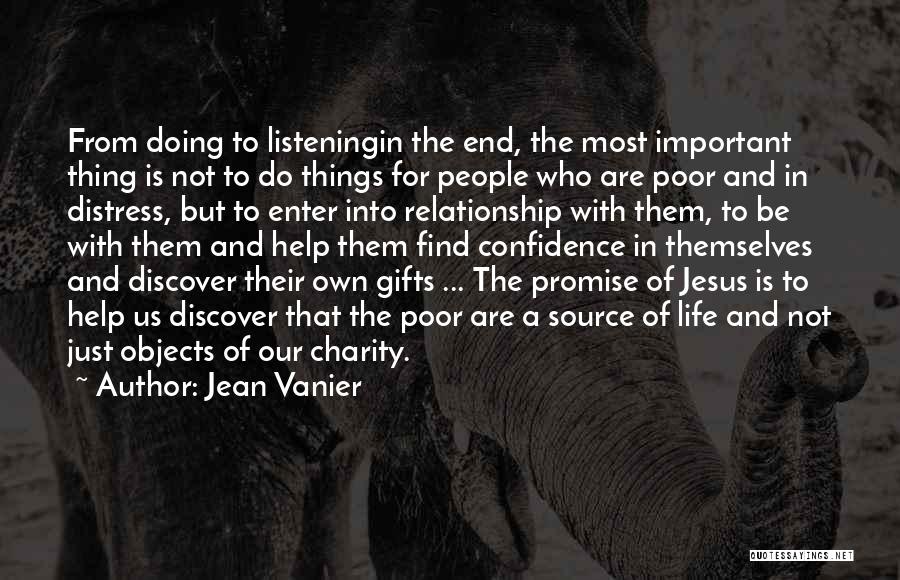 End Our Relationship Quotes By Jean Vanier