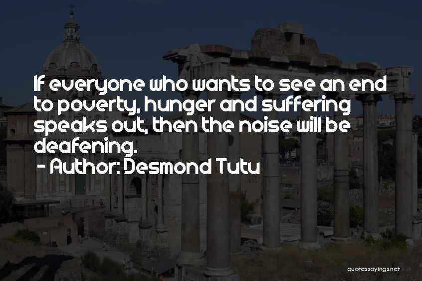 End Poverty Quotes By Desmond Tutu