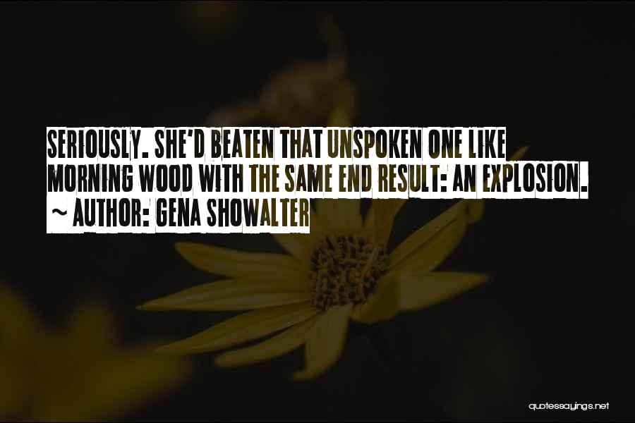 End Result Quotes By Gena Showalter