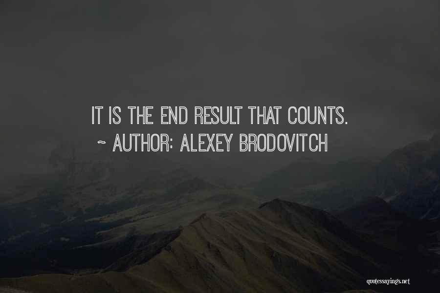 End Results Quotes By Alexey Brodovitch