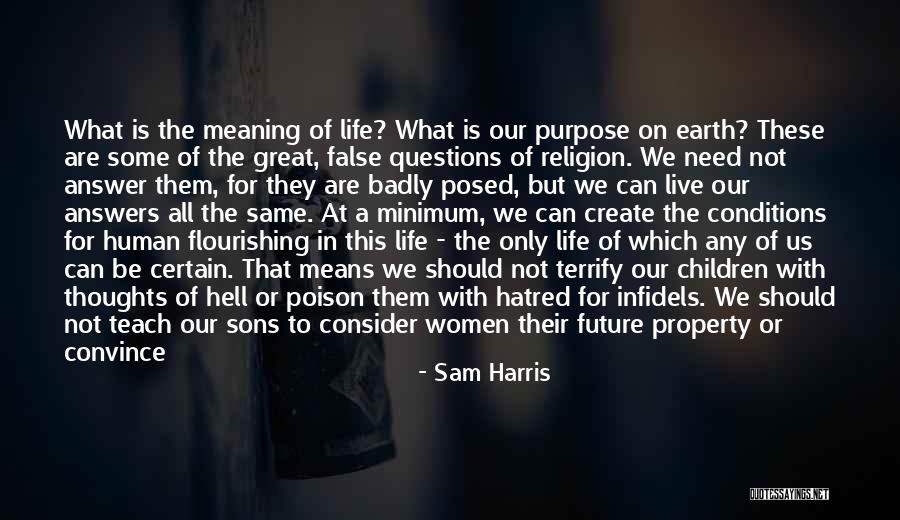 End The Hatred Quotes By Sam Harris End The Hatred Quotes By Sam Harris