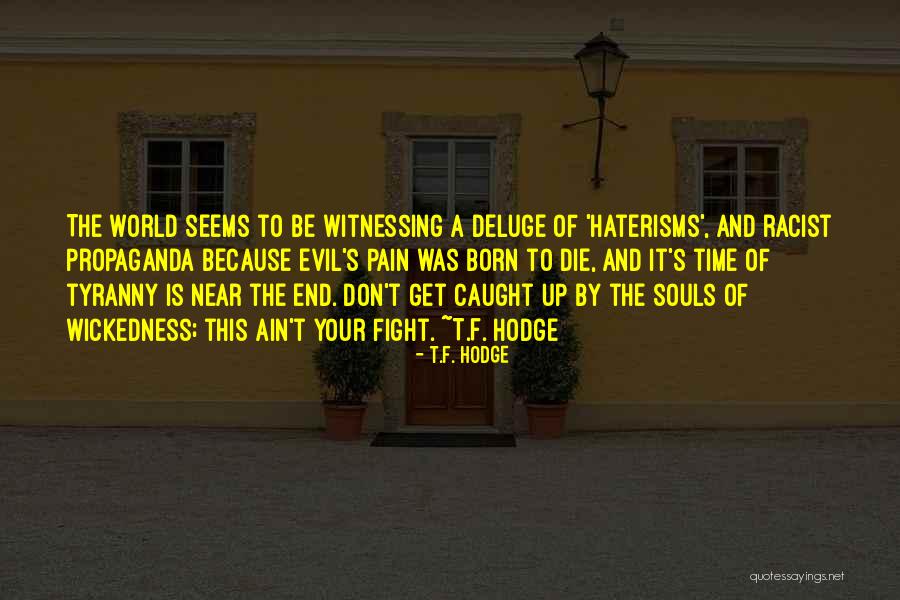 End The Hatred Quotes By T.F. Hodge End The Hatred Quotes By T.F. Hodge