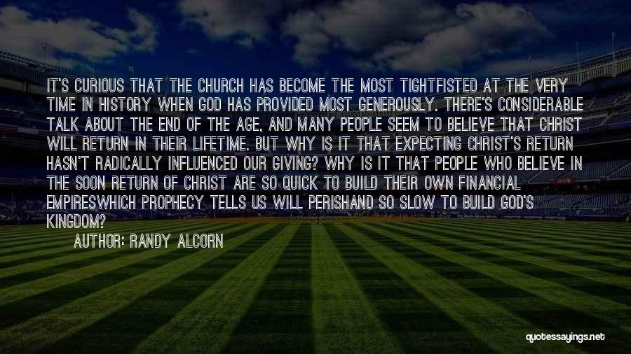 End Times Prophecy Quotes By Randy Alcorn