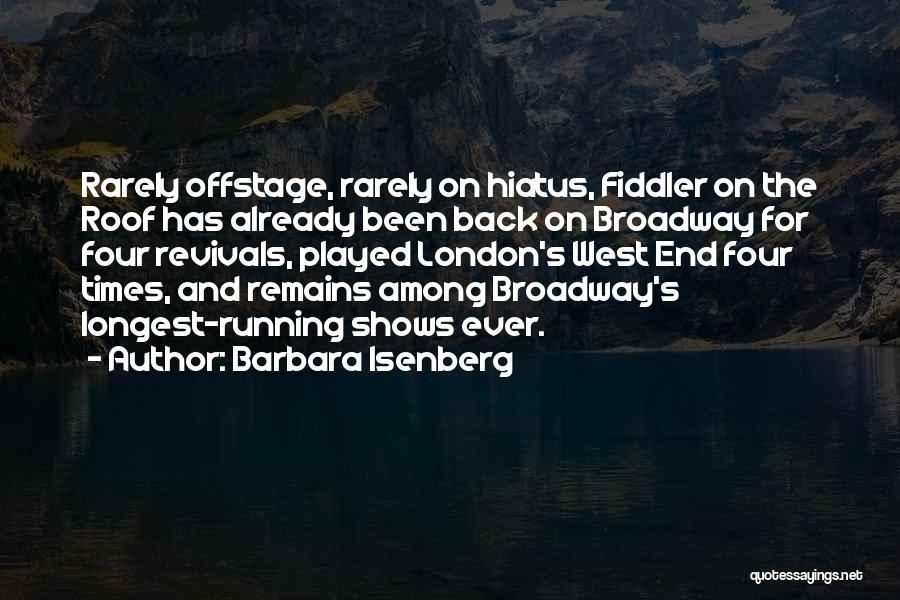 End Times Quotes By Barbara Isenberg