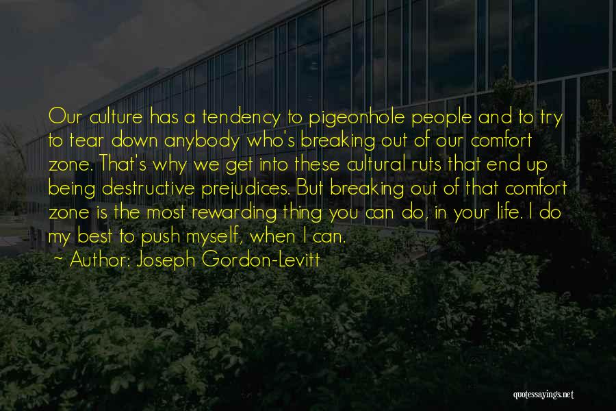 End Zone Quotes By Joseph Gordon-Levitt