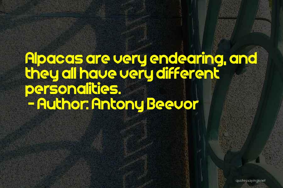 Endearing Quotes By Antony Beevor