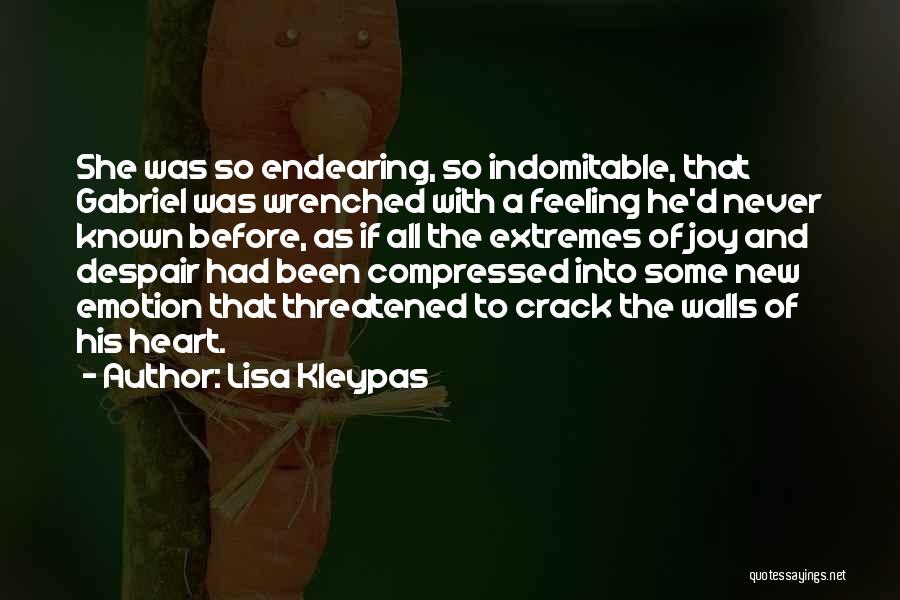 Endearing Quotes By Lisa Kleypas