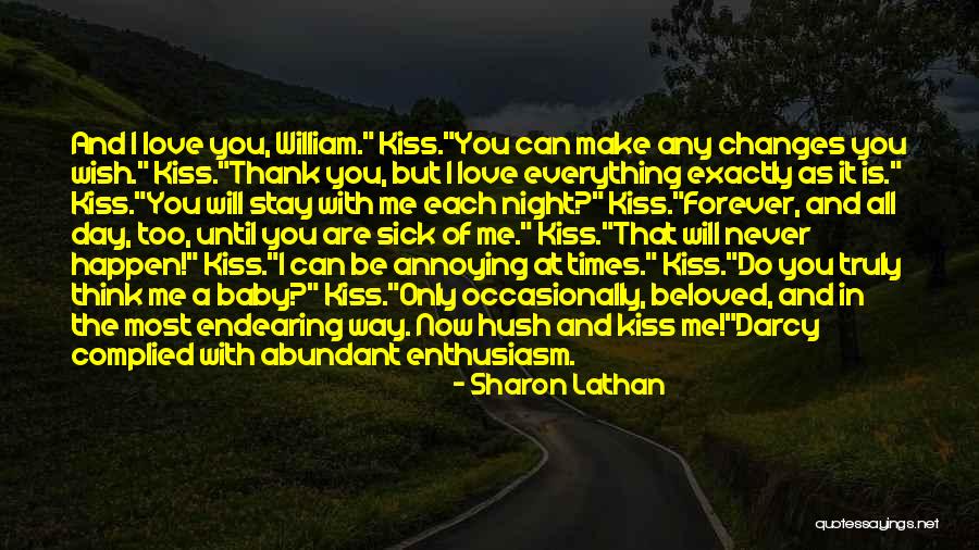 Endearing Quotes By Sharon Lathan