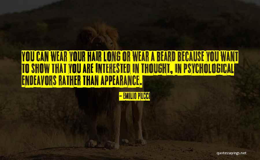 Endeavors Quotes By Emilio Pucci Endeavors Quotes By Emilio Pucci