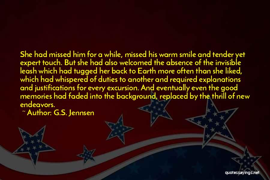 Endeavors Quotes By G.S. Jennsen