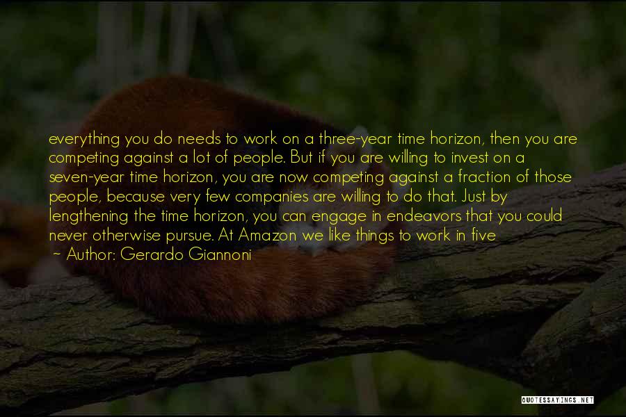 Endeavors Quotes By Gerardo Giannoni
