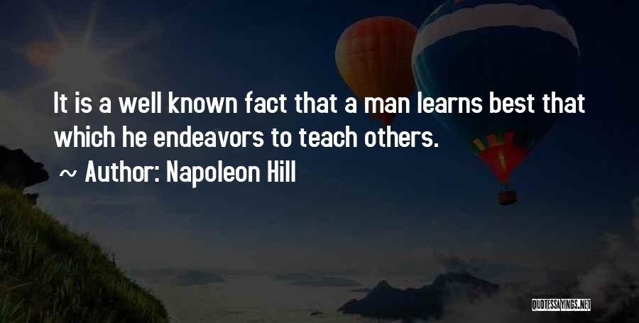Endeavors Quotes By Napoleon Hill