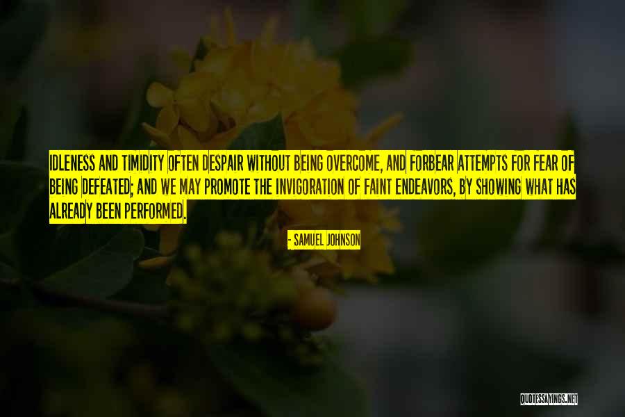 Endeavors Quotes By Samuel Johnson Endeavors Quotes By Samuel Johnson