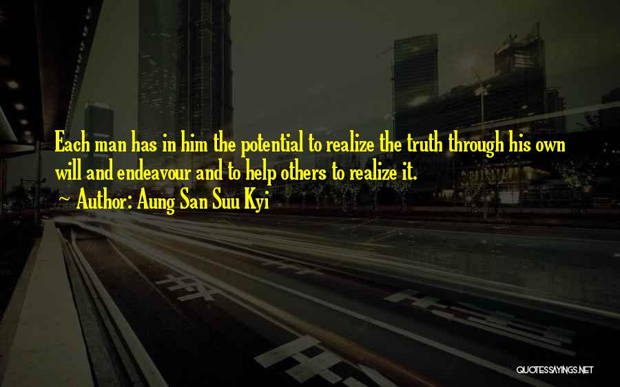 Endeavour Quotes By Aung San Suu Kyi