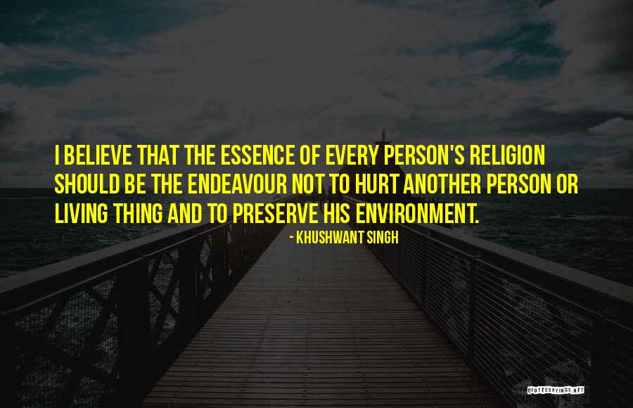 Endeavour Quotes By Khushwant Singh