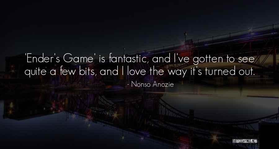 Ender Game Quotes By Nonso Anozie Ender Game Quotes By Nonso Anozie