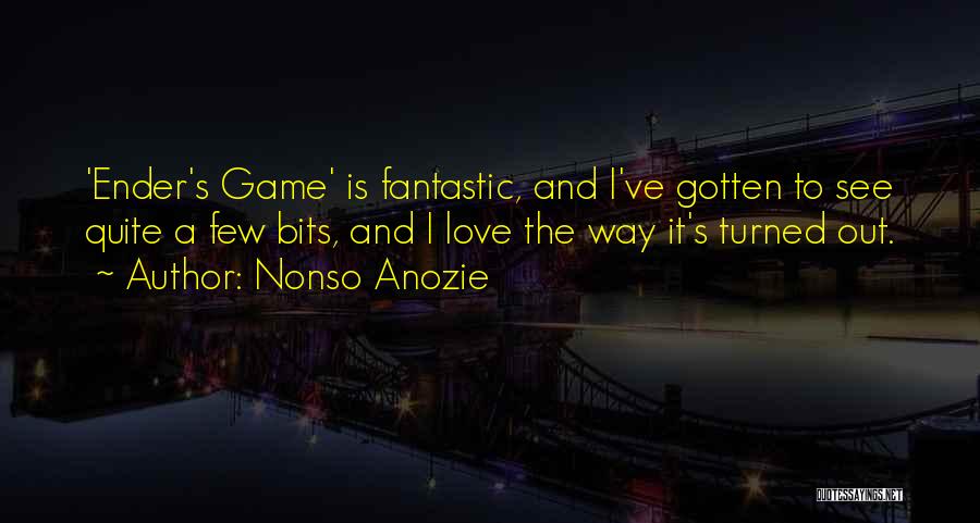 Ender's Game Quotes By Nonso Anozie