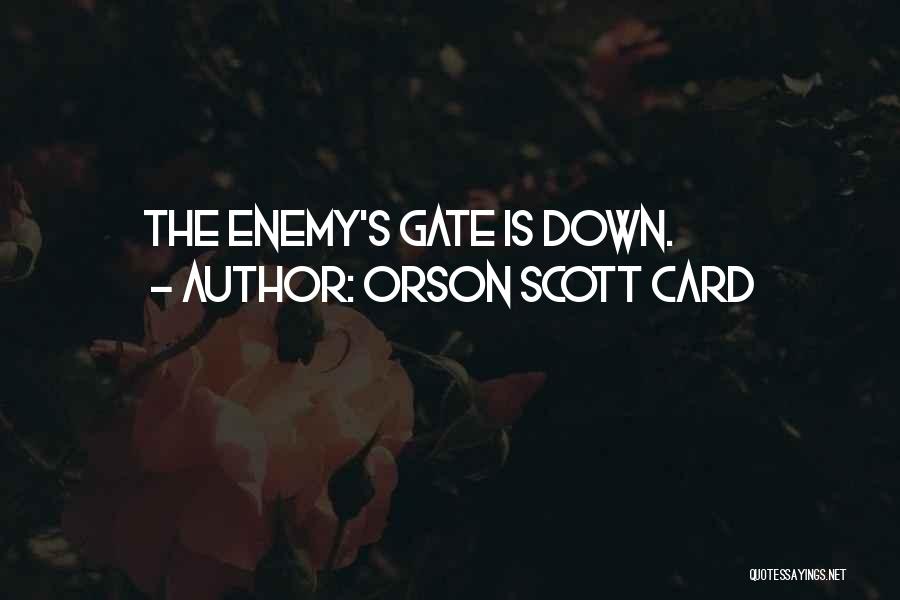 Ender's Game Quotes By Orson Scott Card