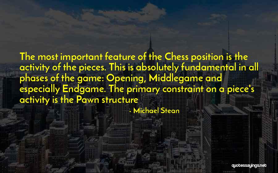 Endgame Quotes By Michael Stean Endgame Quotes By Michael Stean