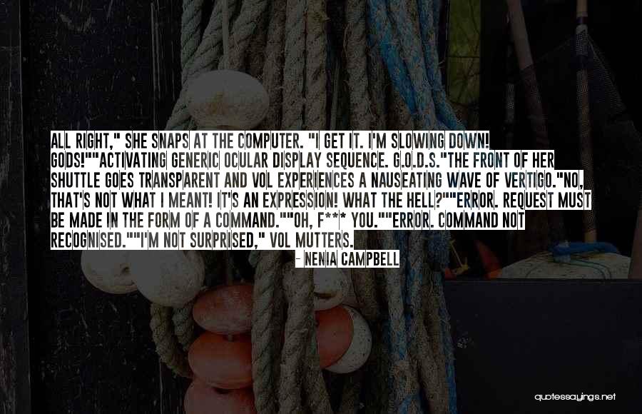 Endgame Quotes By Nenia Campbell Endgame Quotes By Nenia Campbell