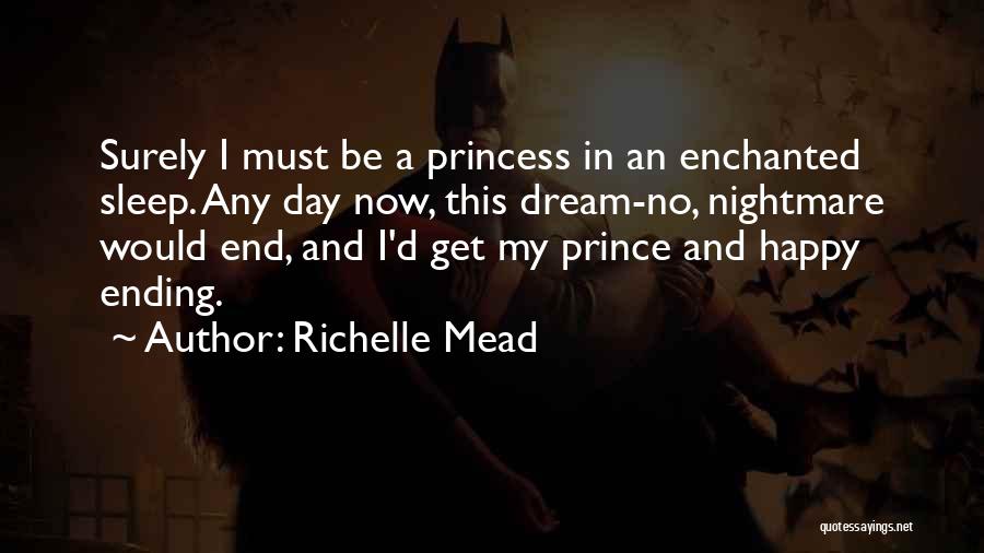 Ending A Day Quotes By Richelle Mead