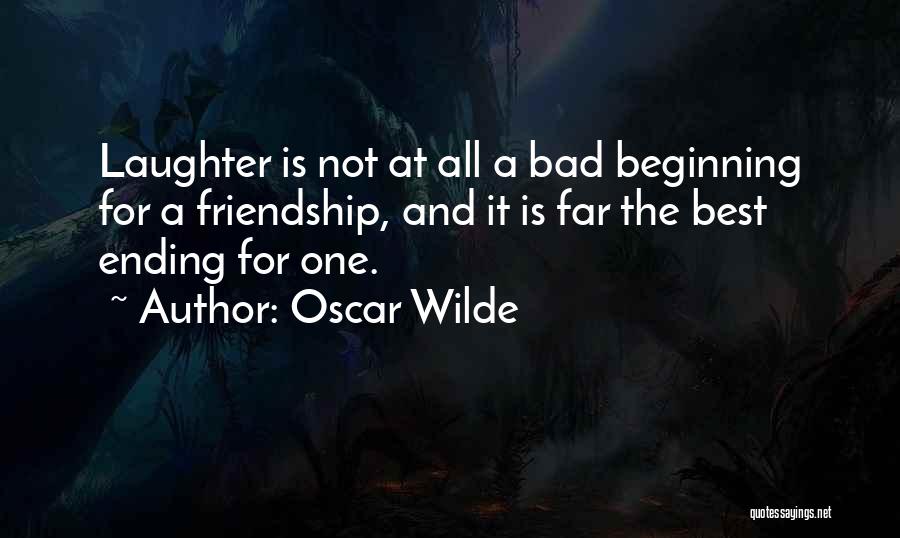 Ending A Friendship Quotes By Oscar Wilde