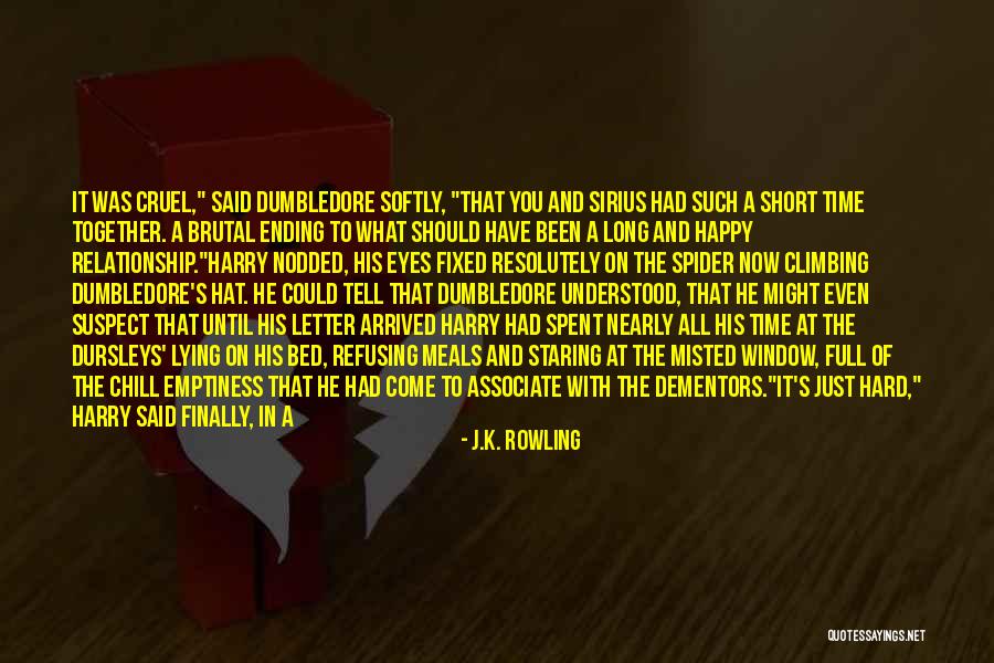 Ending A Letter Quotes By J.K. Rowling