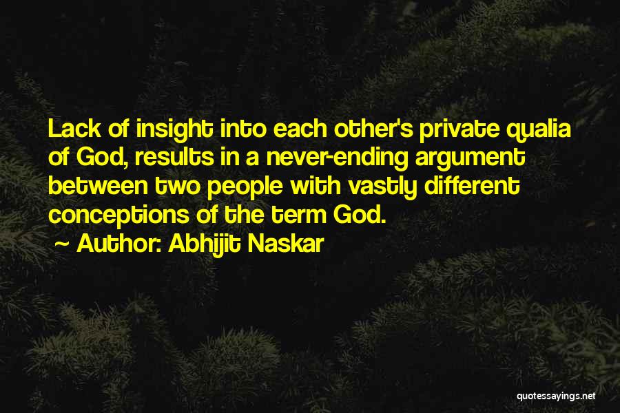 Ending An Argument Quotes By Abhijit Naskar