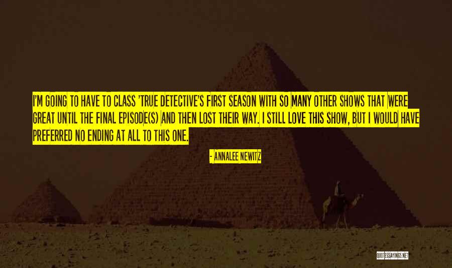 Ending For Class Quotes By Annalee Newitz
