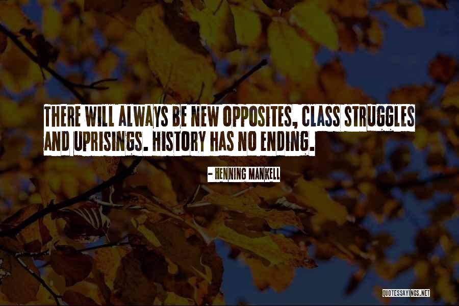 Ending For Class Quotes By Henning Mankell