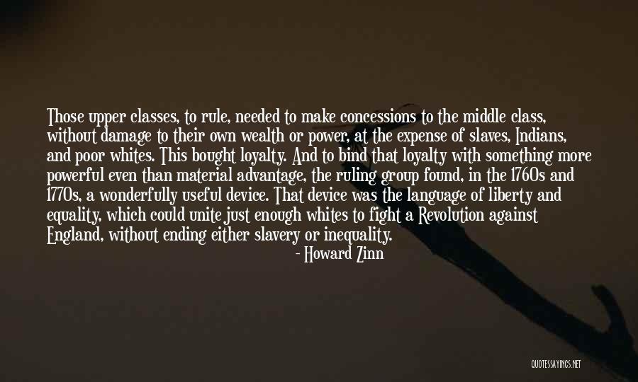 Ending For Class Quotes By Howard Zinn